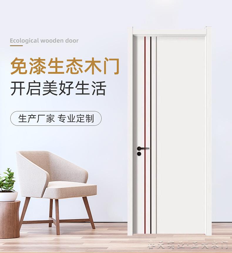 简约生态复合门图片介绍
